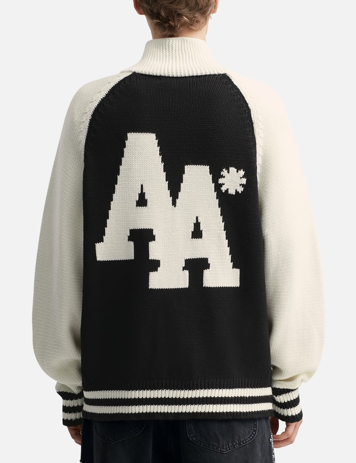Knit Zip-Up Sweater Placeholder Image