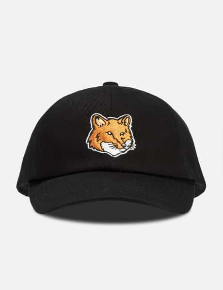 Maison Kitsuné Large Fox Head Embroidery 6P Cap