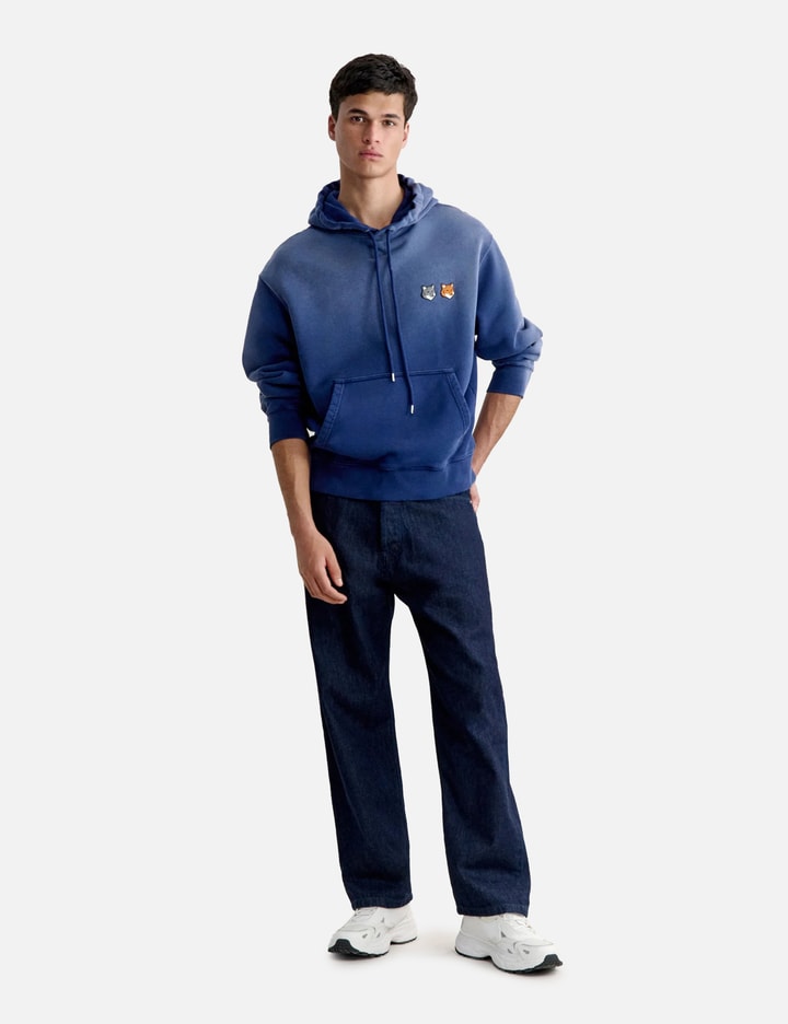 Maison Kitsuné Double Fox Head Faded Comfort Hoodie