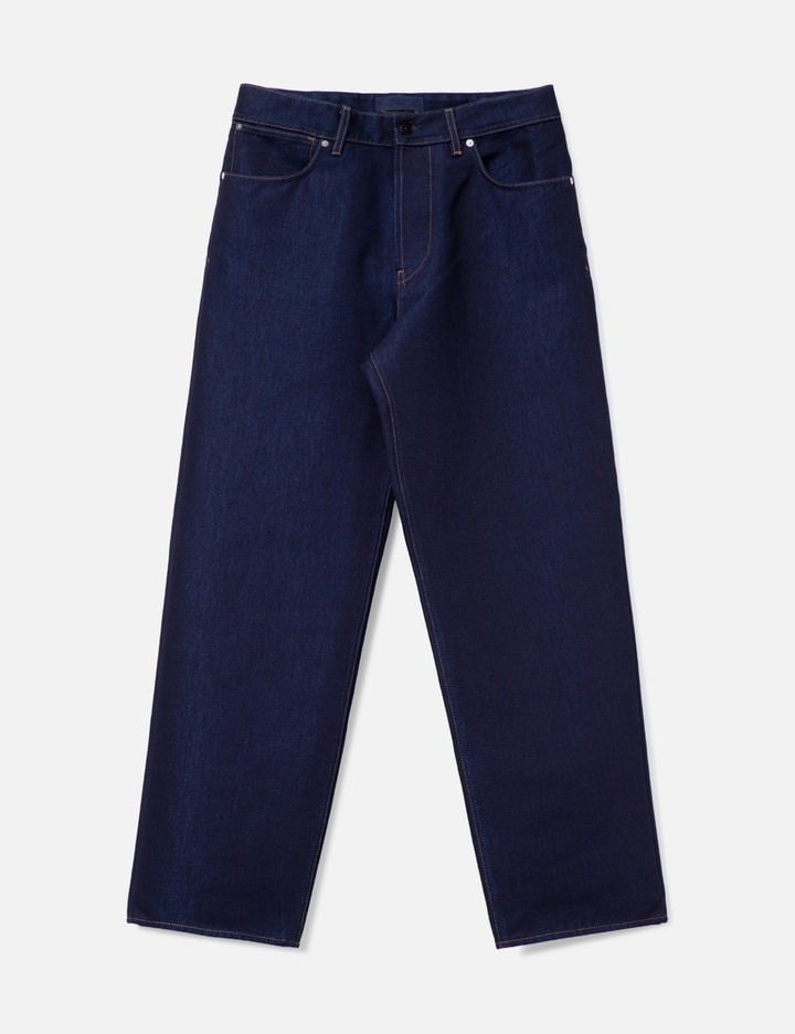 Indigo Denim-Rinsed Jeans Placeholder Image