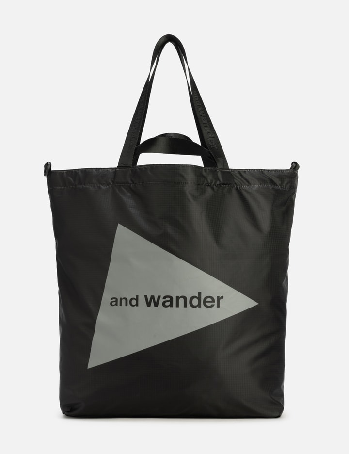 and wander Crispy Rip Logo Tote Bag