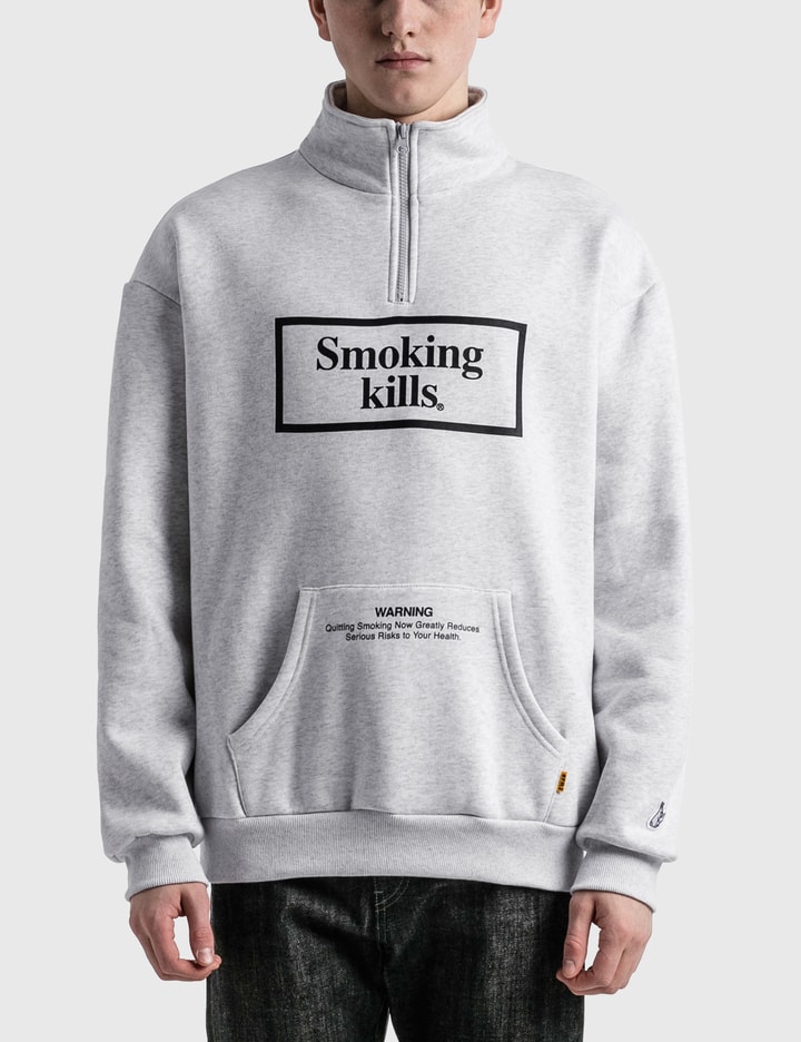 Smoking Kills Half Zip Pullover Placeholder Image