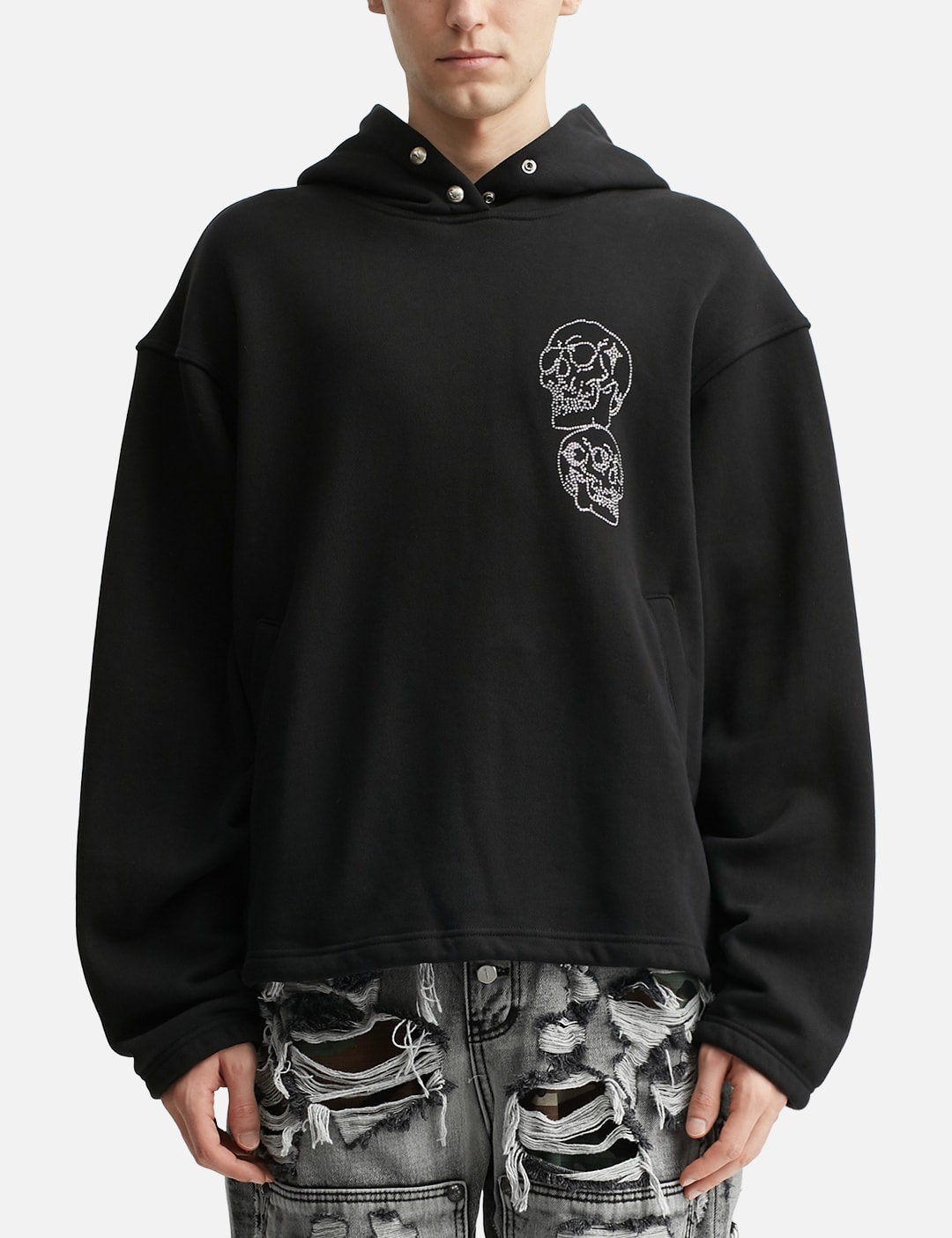 TC Angels Crystal Embellished Hoodie view 12