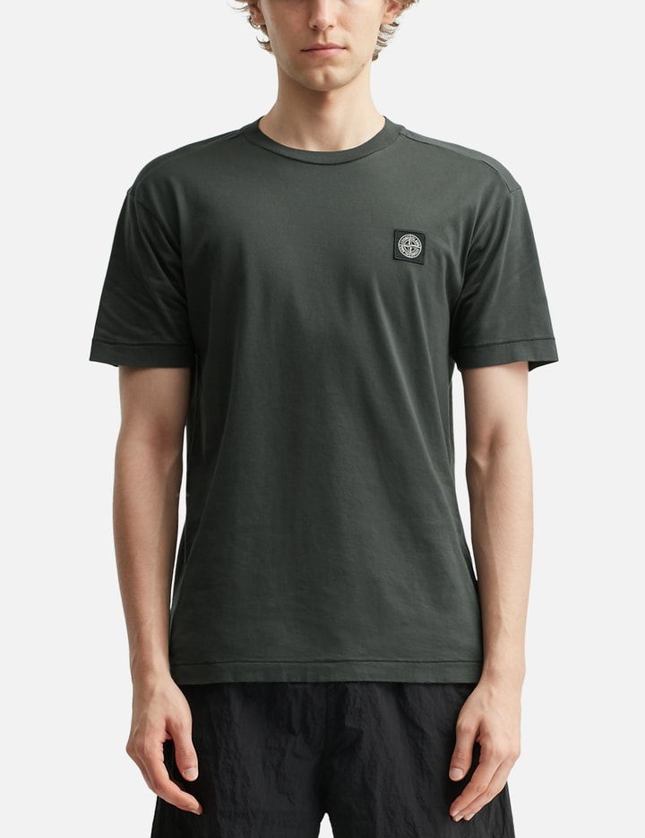 60/2 Cotton Jersey Short-Sleeve T-shirt With Compass Patch Placeholder Image