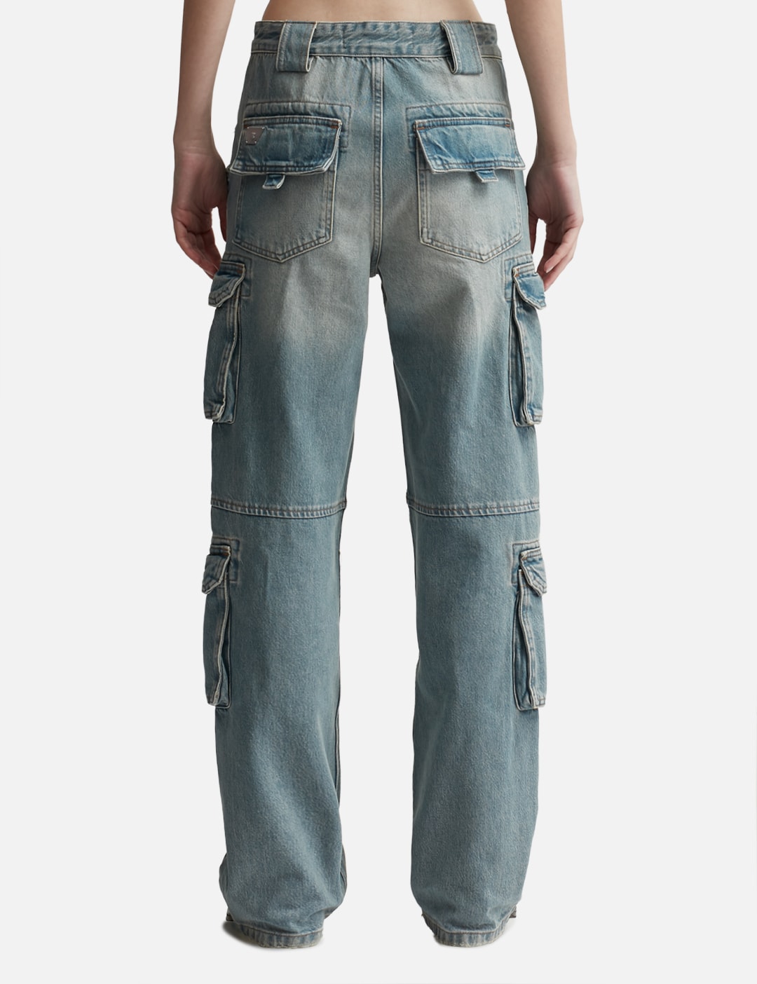 Harness Cargo Trousers Blue view 10