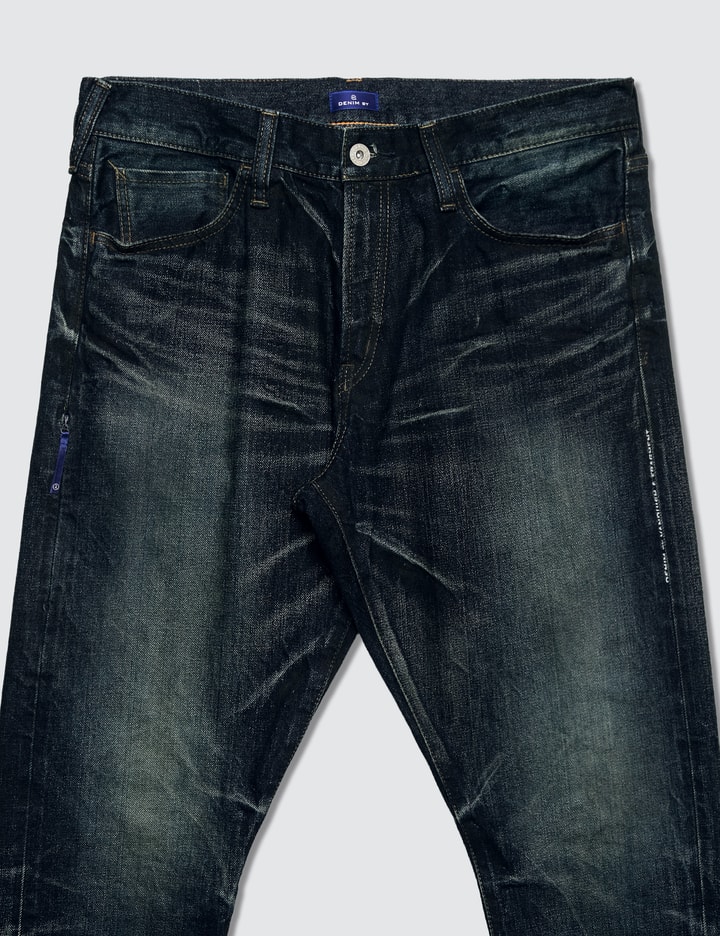 Denim By Vanquish & Fragment One Year Wash Tapered Denim Jeans