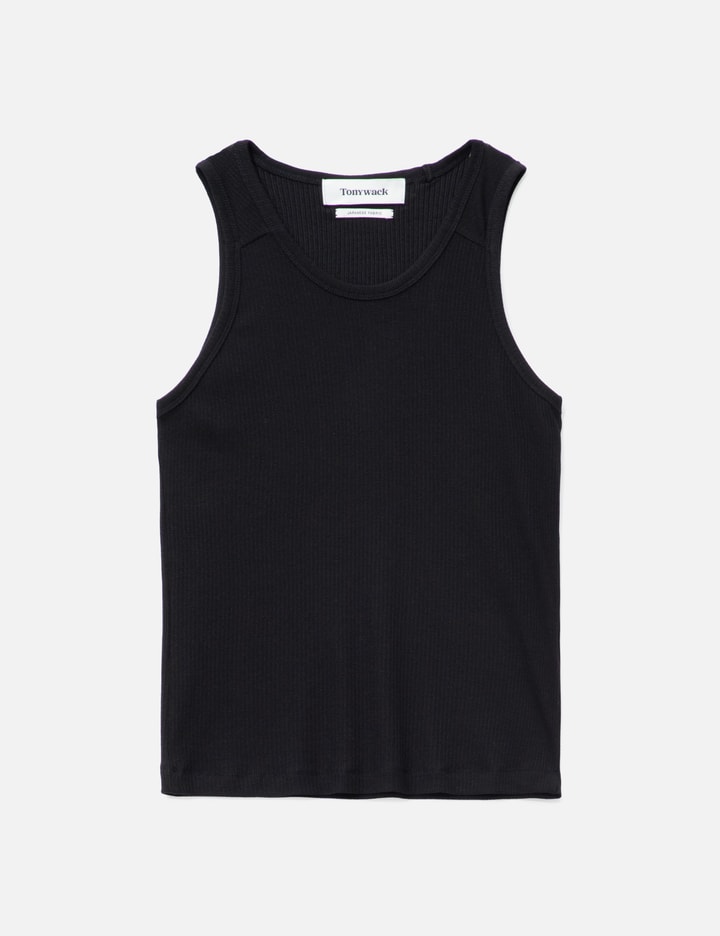 Tonywack Silk Lyocell Rib Tank Top