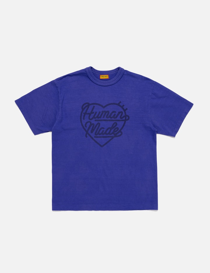 Human Made Color T-shirt In Burgundy