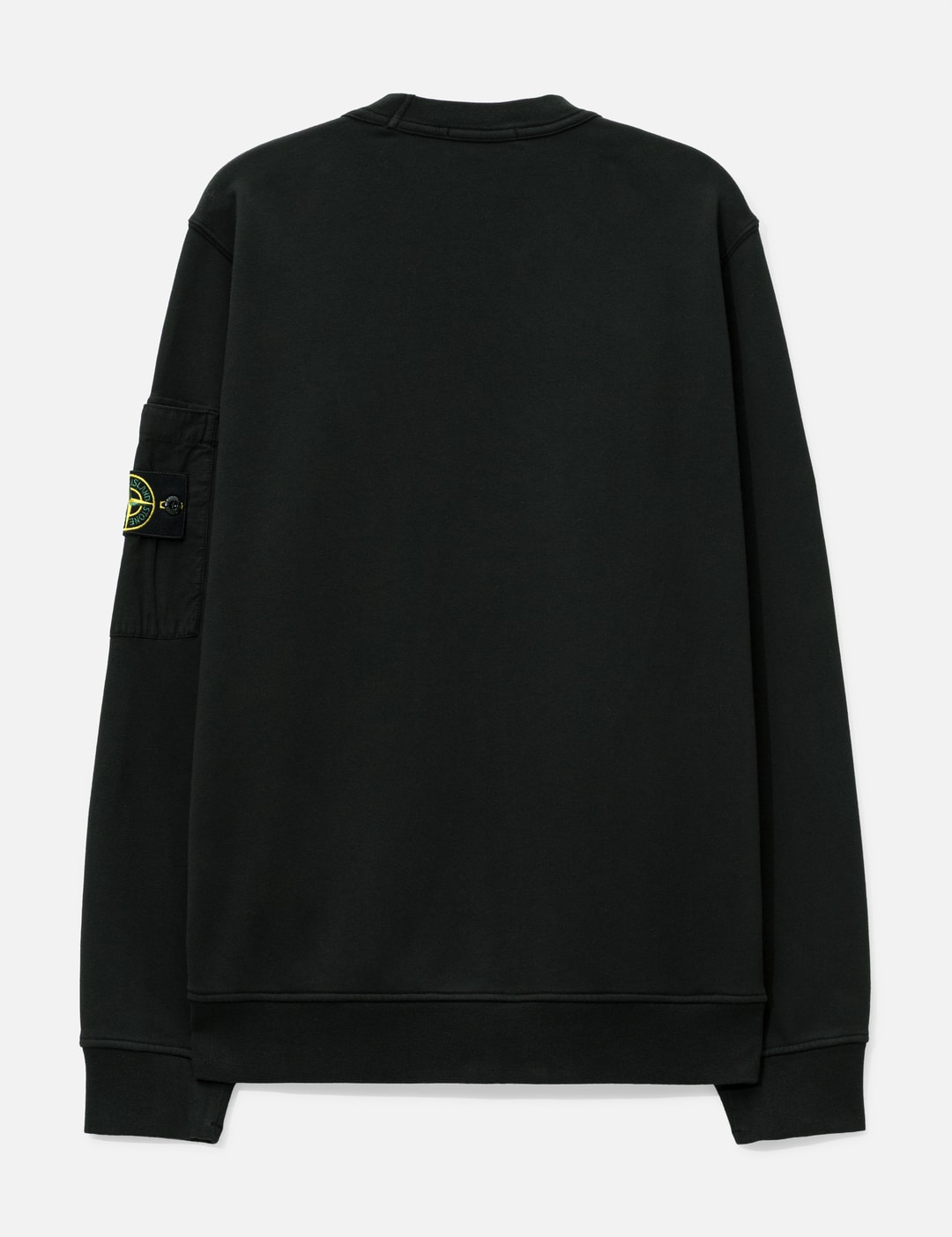 Cotton Fleece Crewneck Sweatshirt With Seasonal Pocket view 10