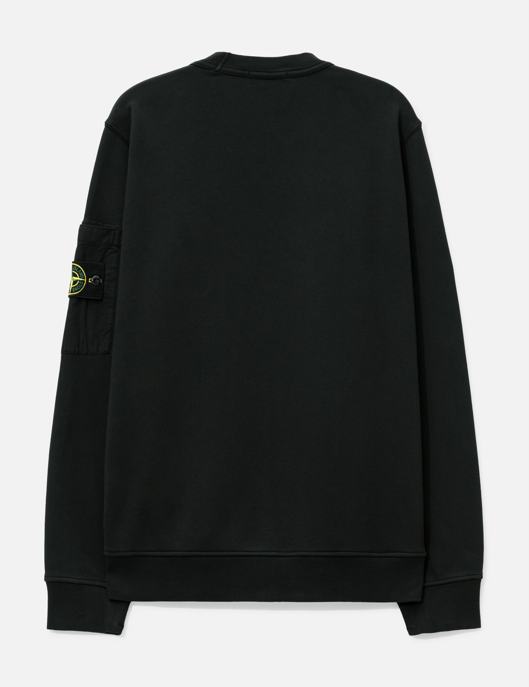 Cotton Fleece Crewneck Sweatshirt With Seasonal Pocket view 20