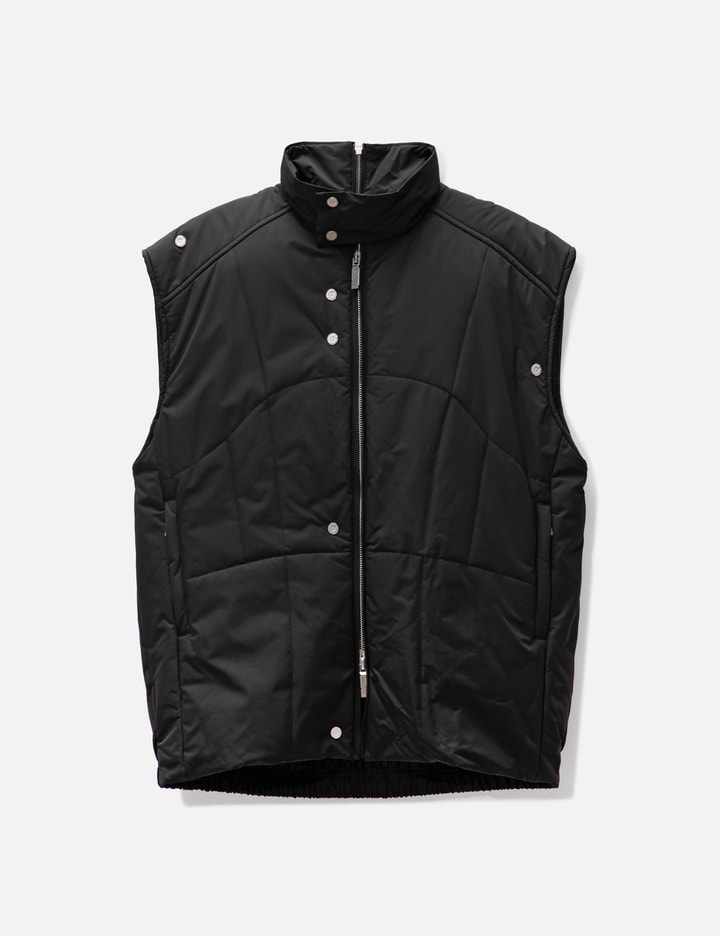 C2h4 004 - Oversizing Asteroid Padded Vest In Black
