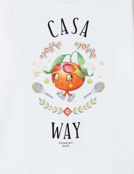 Casa Way Orange Mascot Short Sleeve T-Shirt view 17