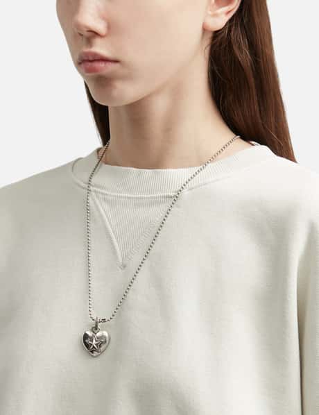 Heart And Sheriff Star Pendant view 8