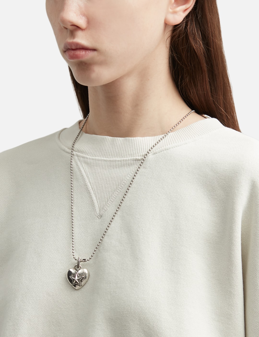 Heart And Sheriff Star Pendant view 12