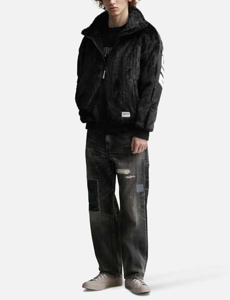 NEIGHBORHOOD - Fur Logo Jacket | HBX - HYPEBEAST 為您搜羅全球潮流  