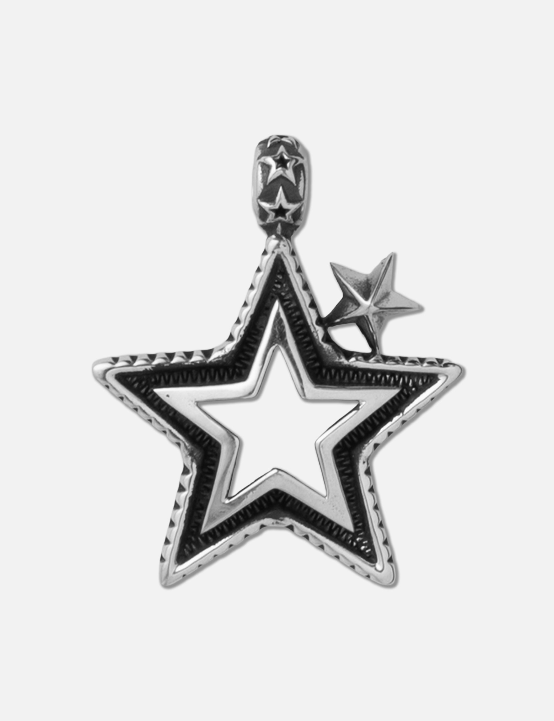 Small Cutout Star Squared Pendant view 10