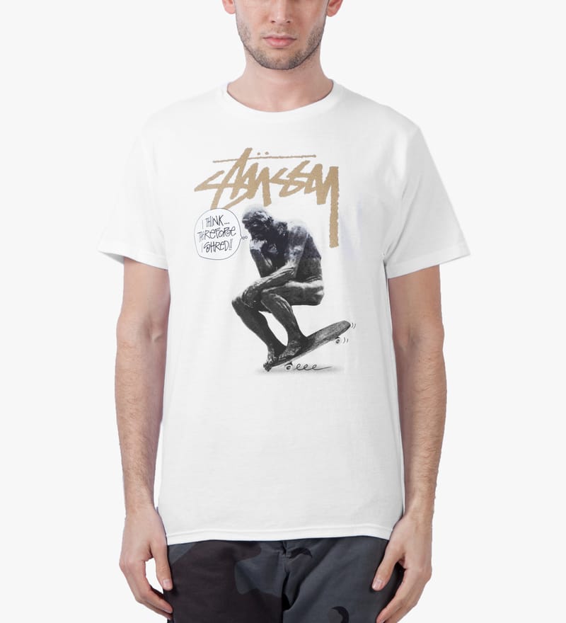 statue tee stussy