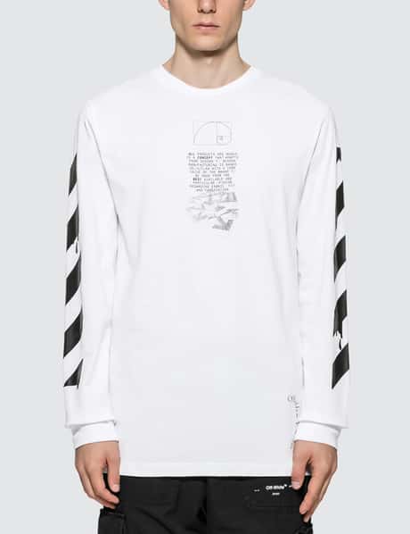 Mens Tshirt Off White Long Sleeve Shirt White Off-White Long