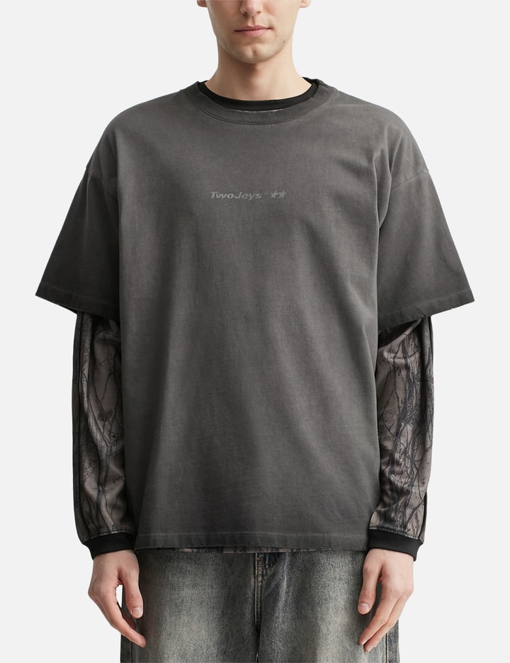 Icon Washed Black T-Shirt Placeholder Image