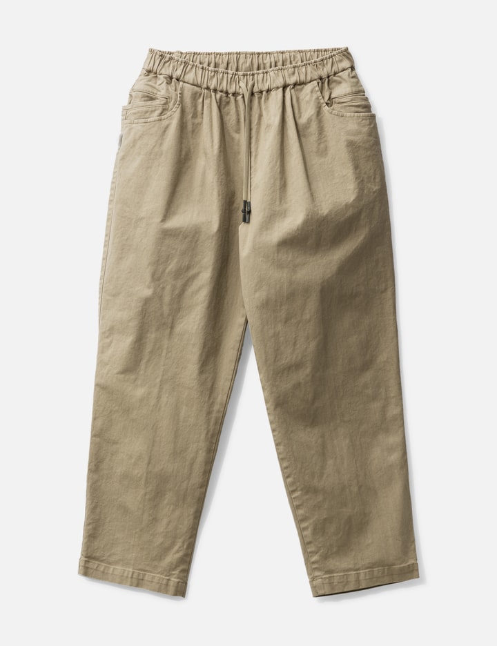 Stripes For Creative Super Wide Chino Pants In Beige