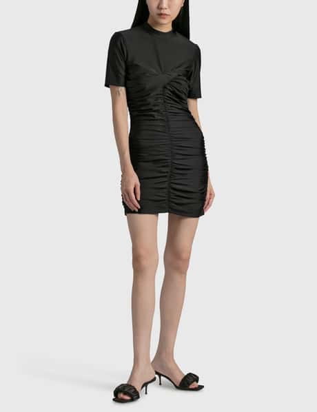 t by alexander wang bodycon dress T Alexander Wang Tech Stretch Suiting Cocktail Party Bodycon Blue Dress Womens 2
