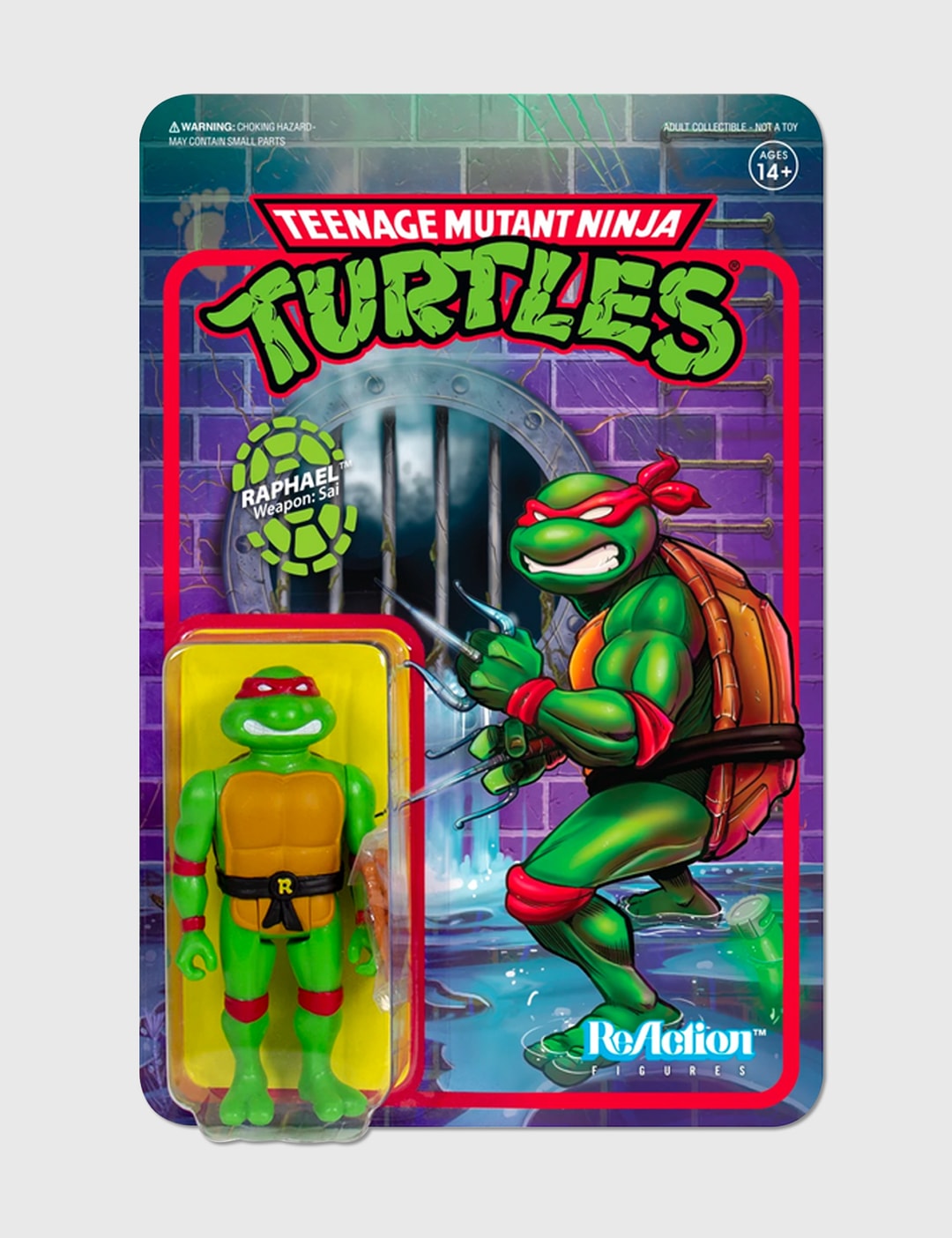 Teenage Mutant Ninja Turtles ReAction Figure – Raphael Placeholder Image