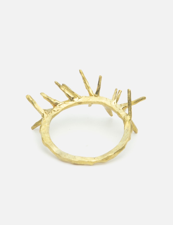 UC1E4R01 Brass Thorn Ring Placeholder Image