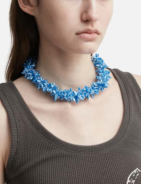 Corallium Acid Blue Necklace view 8