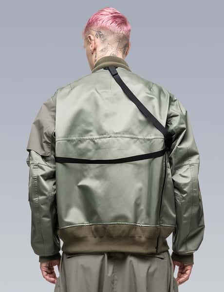 Sacai - Sacai x Acronym ボンバージャケット | HBX - ハイプビースト 
