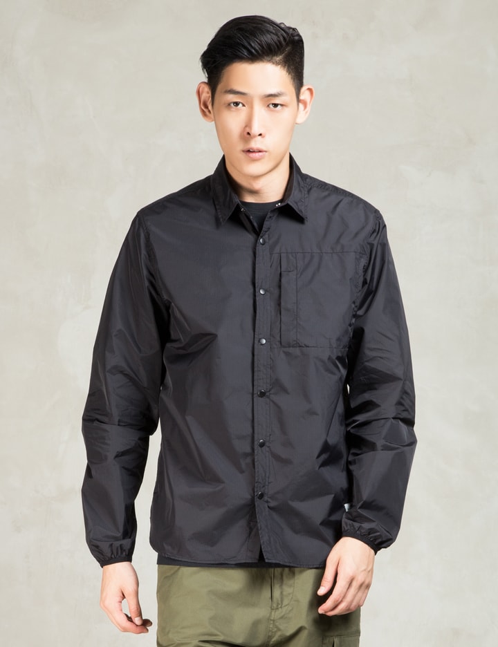 Penfield Black Underfield Nylon Packable Shirt