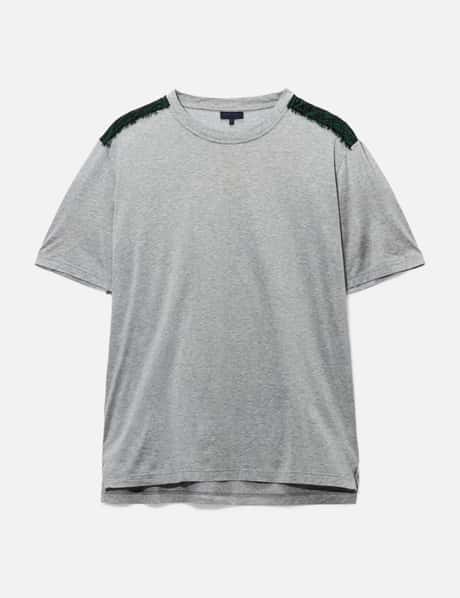 Louis Vuitton V-Neck Monogram-Embroidered T-Shirt - Black T-Shirts,  Clothing - LOU143148