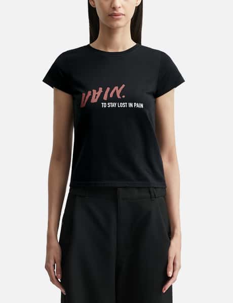 VAIN Stay Lost In Pain Fitted T-shirt
