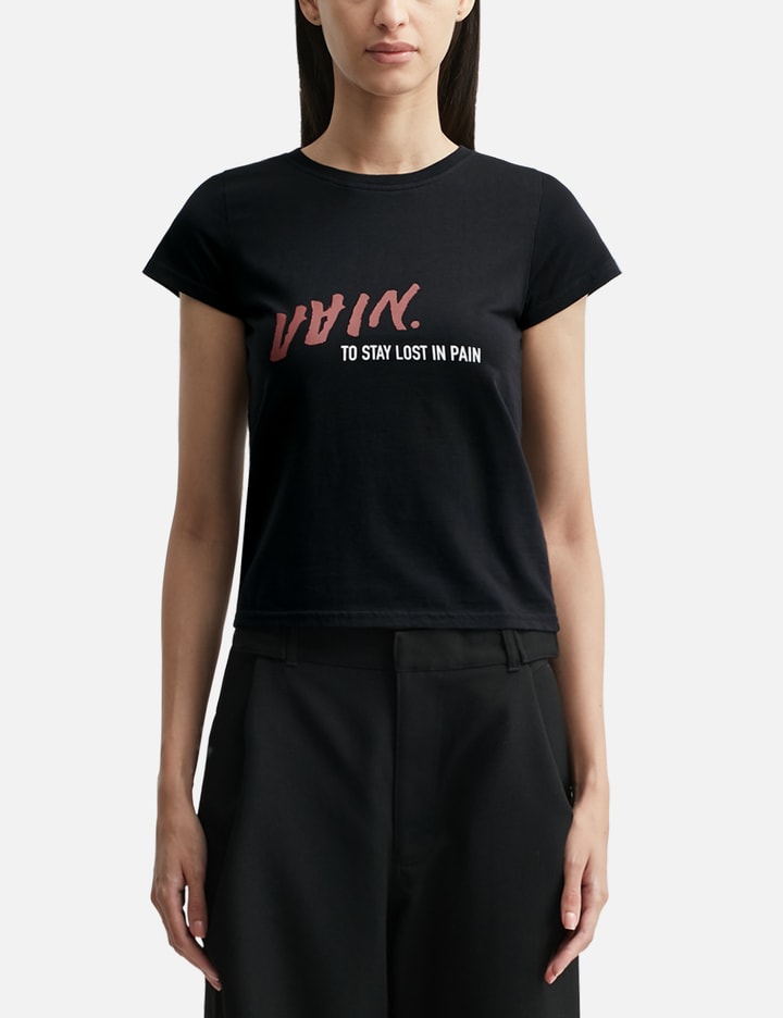 Stay Lost In Pain Fitted T-shirt Placeholder Image
