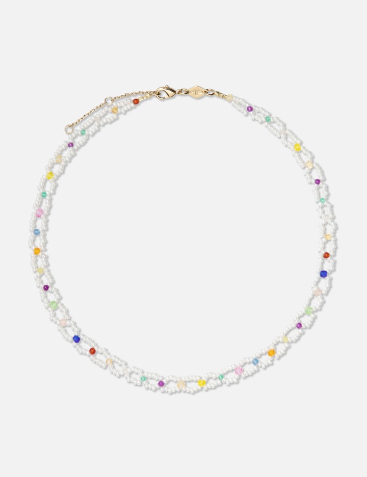 Anni Lu White Nights Necklace In Multicolor