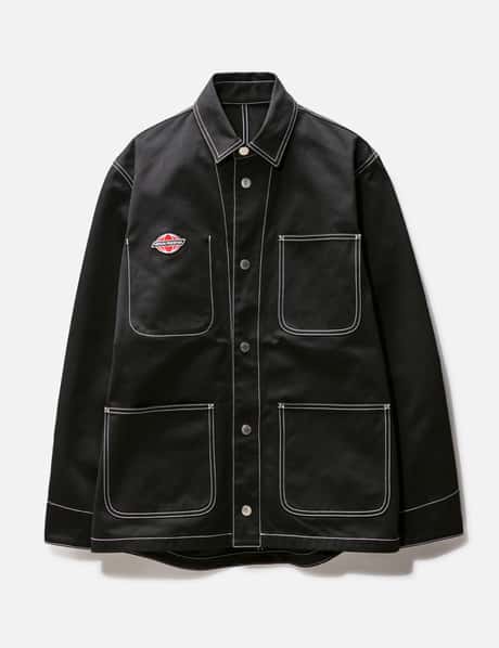 HERON PRESTON® 화이트 스티치 고스트 포켓 재킷
