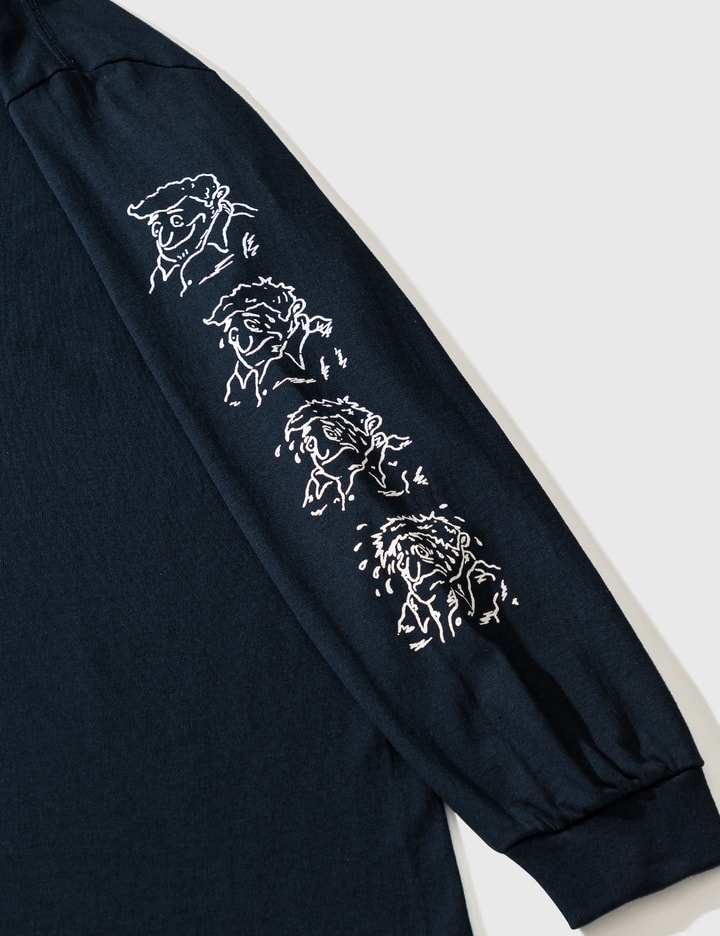 Sweaty Puff Print Long Sleeve T-shirt Placeholder Image