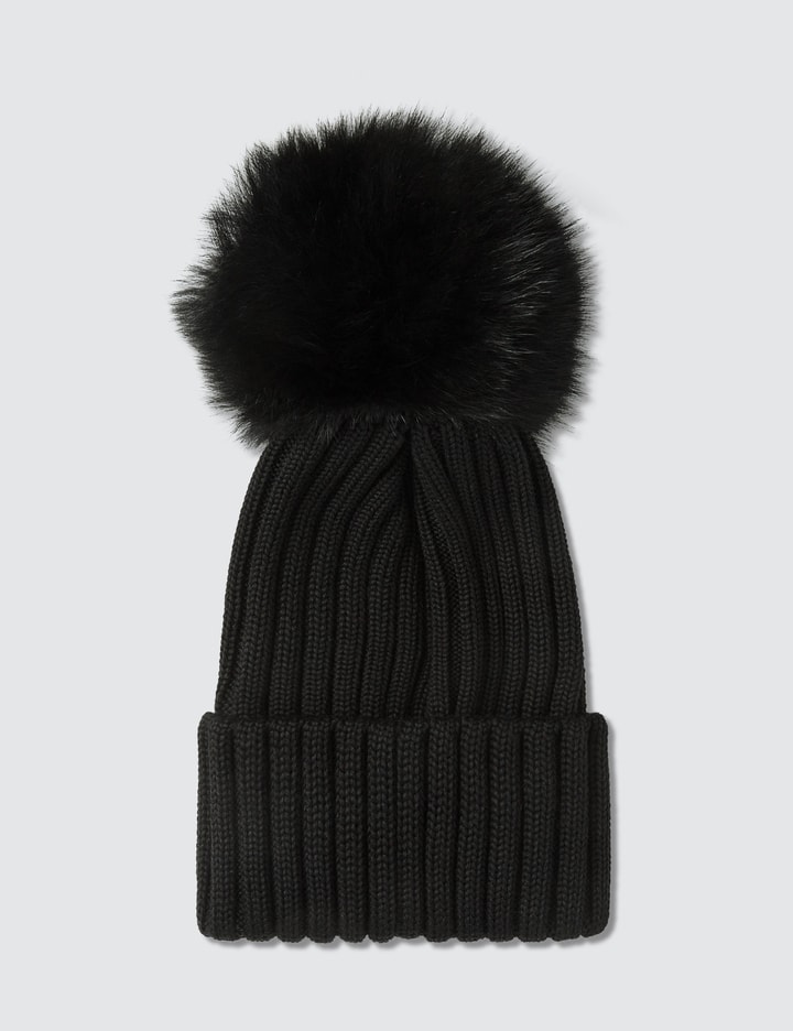 Beanie With Fox Pom Placeholder Image