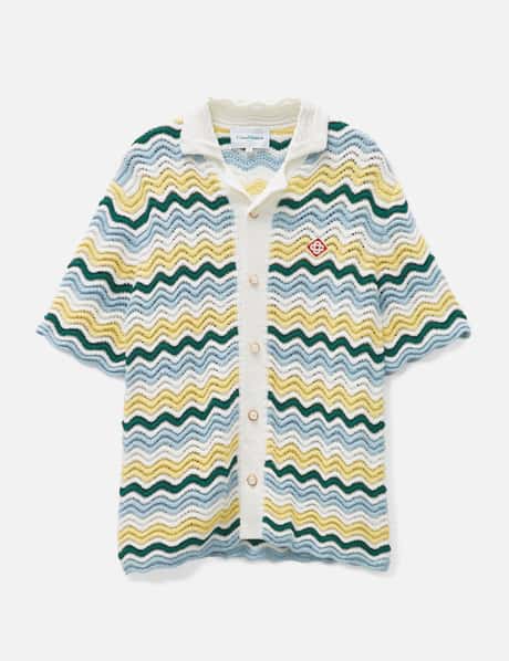 Casablanca Wavy Boucle Shirt