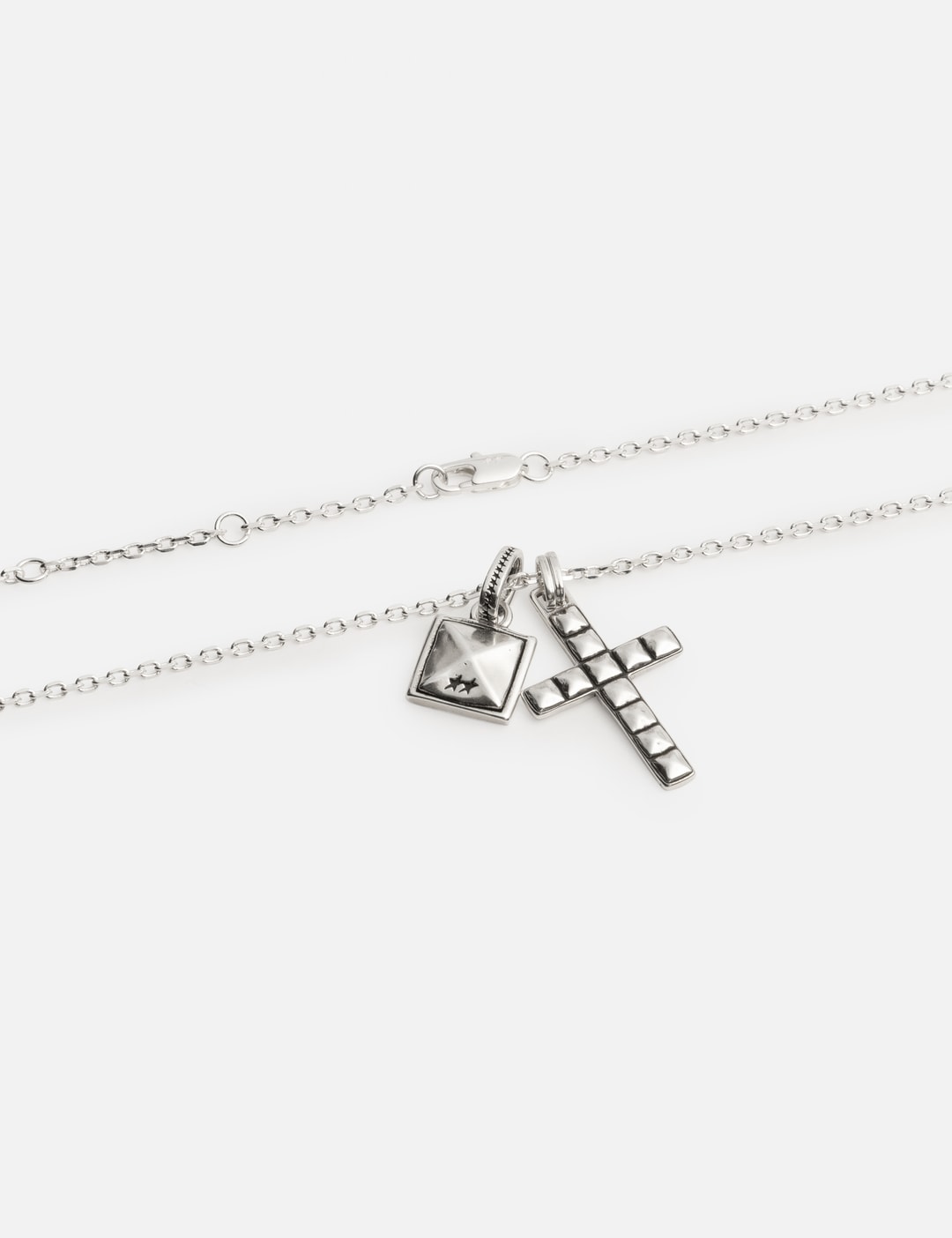 Studded Cross Necklace view 7