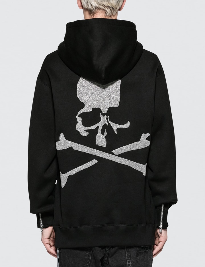 Metallic Skull Logo Hoodie Placeholder Image