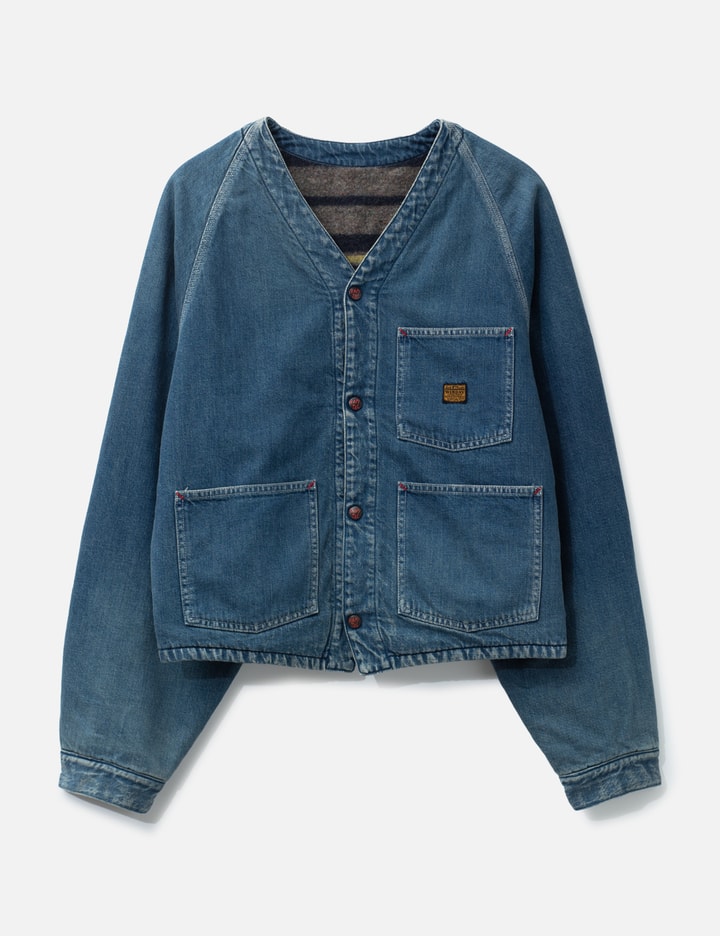 11.5oz Denim Rainbowy Lining Railroad Jacket Placeholder Image