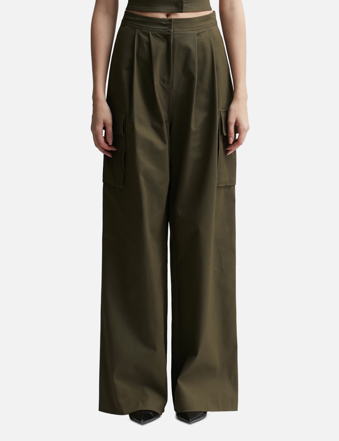 PANTS WITH DOUBLE BELT view 13