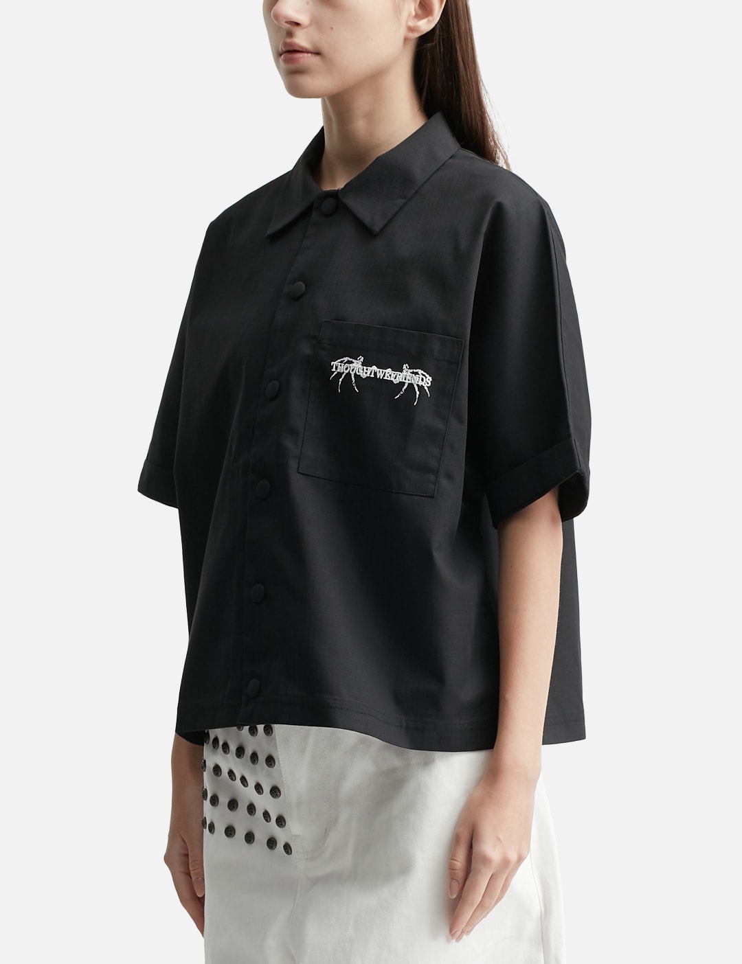 "Cassian" Embroidered Work Shirt view 8