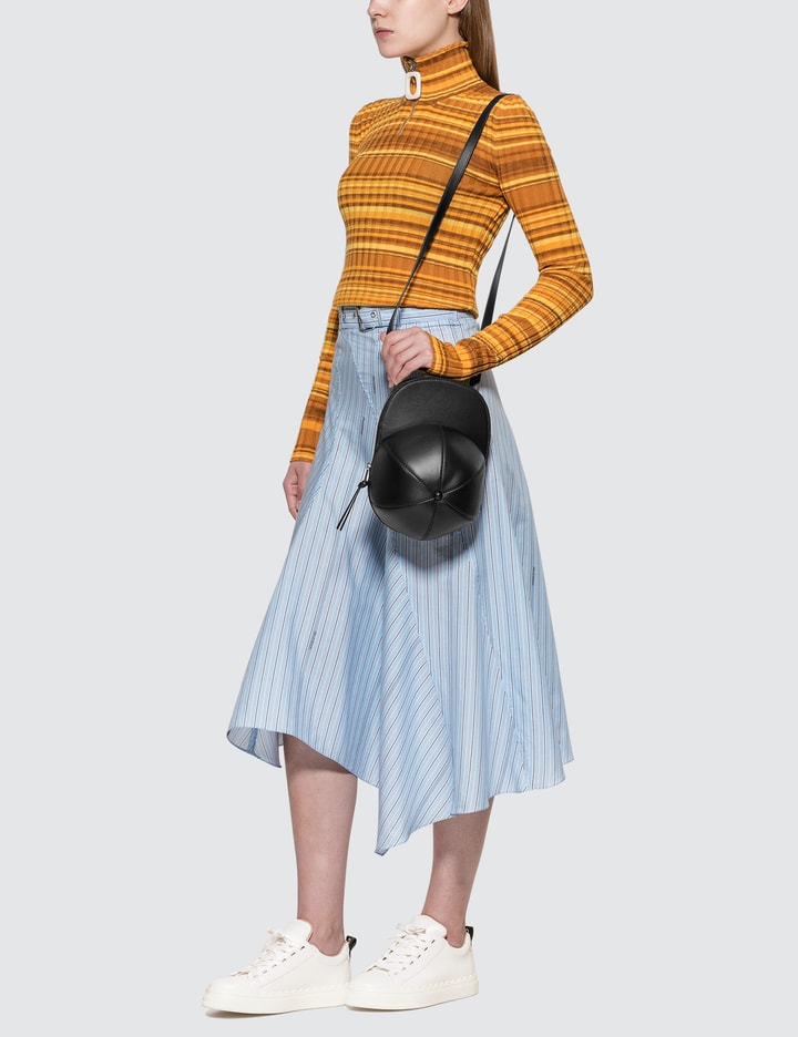 JW Anderson Asymmetric Belted Panelled Skirt