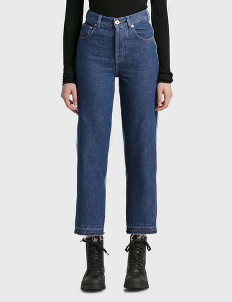 Loewe - Cropped Jeans  HBX - Globally Curated Fashion and Lifestyle by  Hypebeast