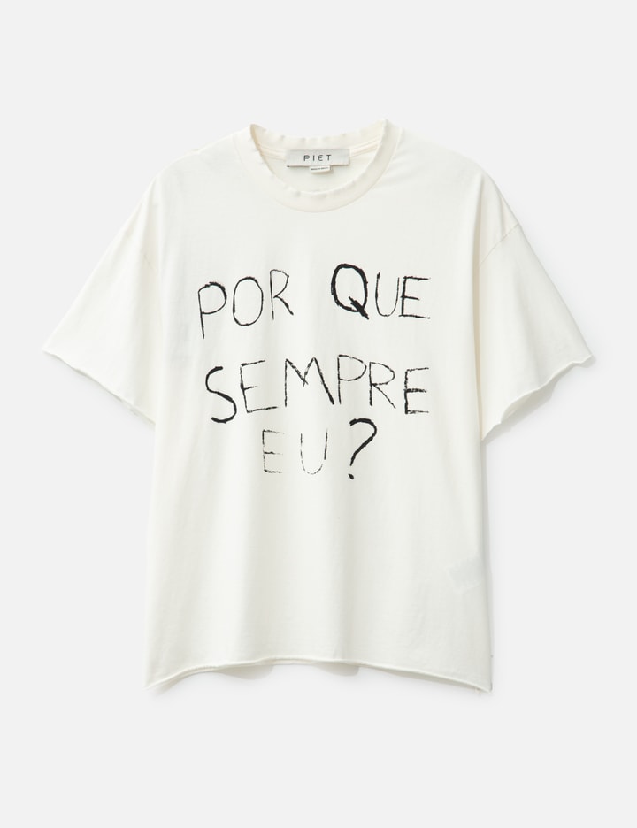 Por Que Sempre Eu? Raw Edge T-shirt Placeholder Image