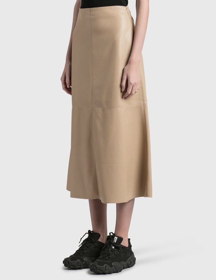 Zayra Vega Leather Skirt Placeholder Image