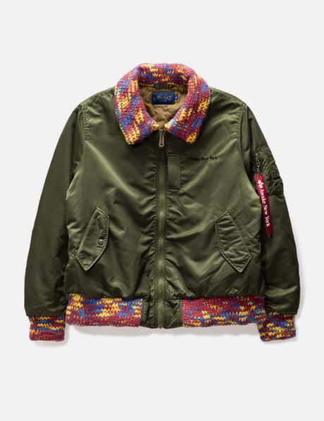 Graphic Cotton Bomber Jacket - Ready-to-Wear 1ABJGY