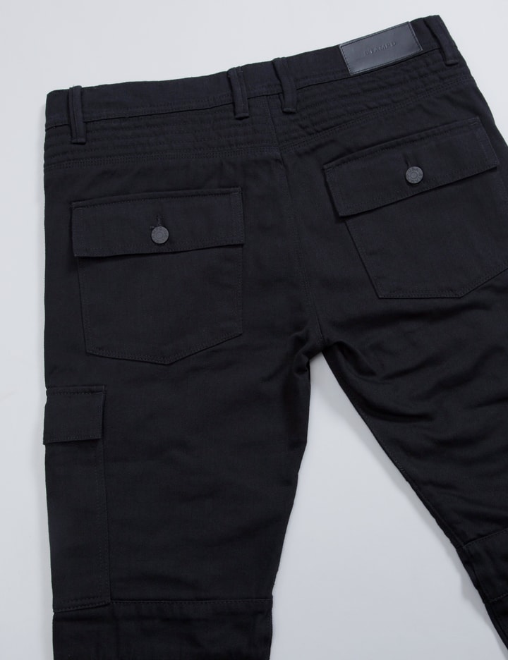 Cargo Zip Moto Denim Jeans Placeholder Image