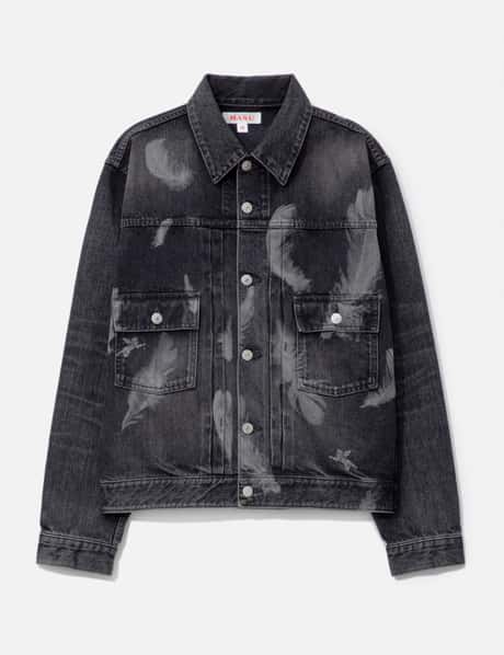 MASU "MASU BOYS" FEATHER DENIM JACKET